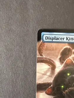 NM Extended Art Displacer Kitten, MTG, Baldur's Gate, Magic, 560 - Image 11