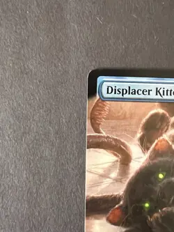 NM Extended Art Displacer Kitten, MTG, Baldur's Gate, Magic, 560 - Image 4