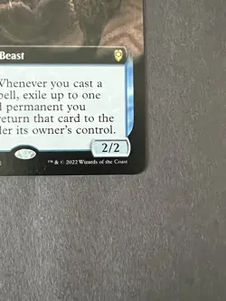 NM Extended Art Displacer Kitten, MTG, Baldur's Gate, Magic, 560 - Image 7