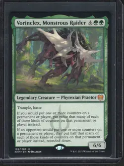 [NM] MTG Vorinclex, Monstrous Raider (Kaldheim) - Image 1