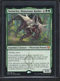 [NM] MTG Vorinclex, Monstrous Raider (Kaldheim) - Image 3