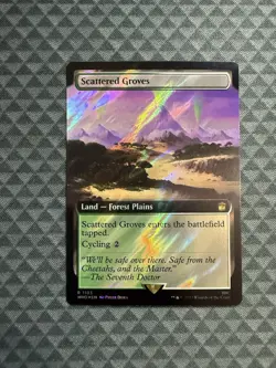 MTG Scattered Groves #1103 Surge Foil Ext. Art Rare UB: Doctor Who (WHO) - Image 6