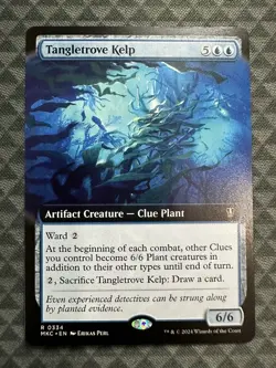 MTG Tangletrove Kelp #0334 Ext. Art R Commander: Murders at Karlov Manor (MKC) - Image 2