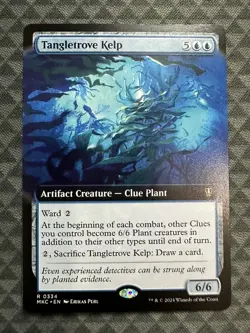 MTG Tangletrove Kelp #0334 Ext. Art R Commander: Murders at Karlov Manor (MKC) - Image 7