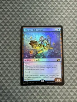 MTG Thopter Fabricator #0068 Foil Rare Aetherdrift (DFT) - Image 6
