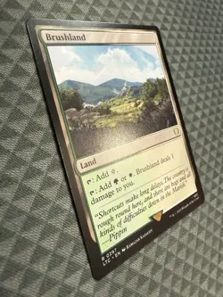 MTG Brushland #0297 Rare Commander: The Lord of the Rings (LTC) - Image 2