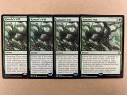 MTG 4x Kamahl's Will Commander Legends Legacy Magic the Gathering x4 NM - Image 1
