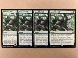 MTG 4x Kamahl's Will Commander Legends Legacy Magic the Gathering x4 NM - Image 2