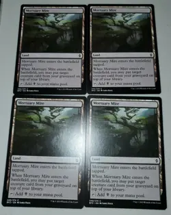4 x Mortuary Mire Moderately Played - Image 3