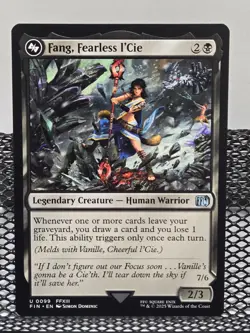 MTG, Fang, Fearless I'Cie, U, Final Fantasy, FIN, NM/MINT, 0099 - Image 2