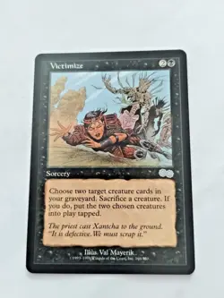 MTG Victimize Urza's Saga Regular Uncommon - Uncirculated - Image 1