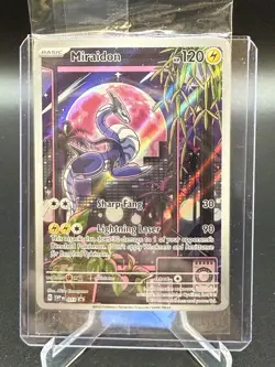 Miraidon Pokémon Card - Black Star Promo - 13 - Holo - Scarlet & Violet NM - Image 1