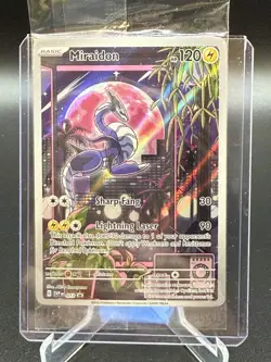 Miraidon Pokémon Card - Black Star Promo - 13 - Holo - Scarlet & Violet NM - Image 3
