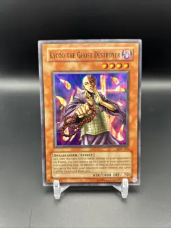 Yugioh Kycoo The Ghost Destroyer Super Rare LON-062 LP Unlimited - Image 1