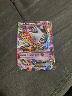 Mega Gengar EX #XY166 Holo full art Pokemon Promo 2016 MP/HP - Image 1
