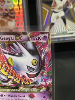 Mega Gengar EX #XY166 Holo full art Pokemon Promo 2016 MP/HP - Image 3