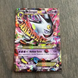Mega Gengar EX #XY166 Holo full art Pokemon Promo 2016 MP/HP - Image 1