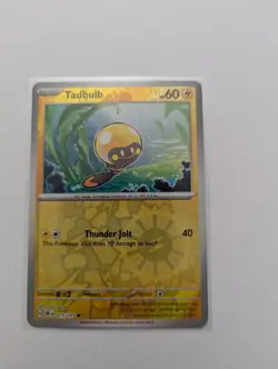 Pokemon Scarlet Violet Obsidian Flames OBF Tadbulb 075/197 Reverse Holo - Image 3