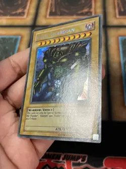 Gate Guardian FADED MISPRINT MRD-000 Metal Raiders Yugioh Secret Rare - Image 5
