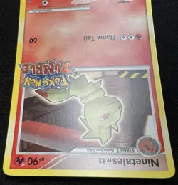 Ninetales 3/16 RUMBLE Stamped Promo Pokemon Card - NM - Image 3