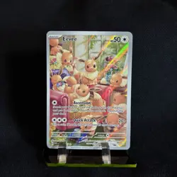 PokÃ©mon TCG Eevee Holo Card 188/167 Sv06 Twilight Masquerade - Image 1