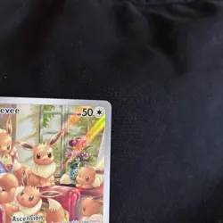 PokÃ©mon TCG Eevee Holo Card 188/167 Sv06 Twilight Masquerade - Image 3