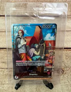 One Piece Shanks Leader Promo Card PSA Magazine Exclusive OP09-001 Sealed - Image 1