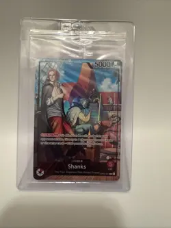 One Piece Shanks Leader Promo Card PSA Magazine Exclusive OP09-001 Sealed - Image 1
