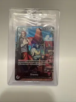 One Piece Shanks Leader Promo Card PSA Magazine Exclusive OP09-001 Sealed - Image 3