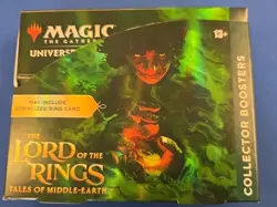 MTG Lord Of The Rings Tales Of Middle Earth Collector Booster Box EMPTY No Packs - Image 3