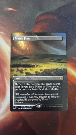 MTG Marsh Flats (Borderless) Special Guests *NM*  Regular - Image 1