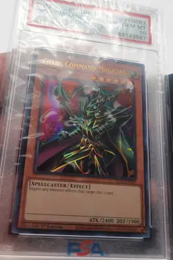 YuGiOh CHAOS COMMAND MAGICIAN #LDS3-EN083 ULTRA RARE PSA 10 GEM 1st ED-2022 - Image 4