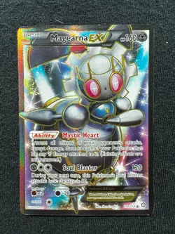 Pokémon TCG Magearna EX Full Art Holo 110/114 XY Steam Siege - Image 4
