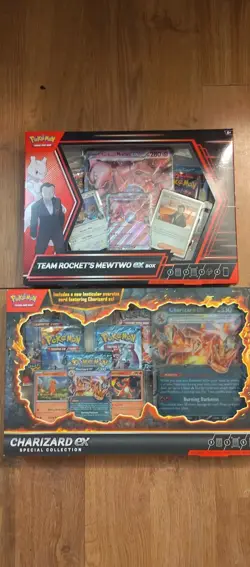 Pokemon tcg destined rivals (13 Booster Packs) Mewtwo & Charizard Box - Image 4