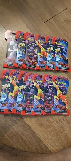 Pokemon tcg destined rivals (13 Booster Packs) Mewtwo & Charizard Box - Image 7