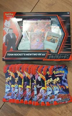 Pokemon tcg destined rivals (13 Booster Packs) Mewtwo & Charizard Box - Image 9
