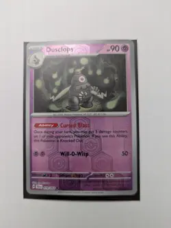 Pokemon Shrouded Fable SFA Dusclops 019/064 Reverse Holo - Image 2