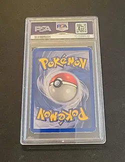 1999 POKEMON GAME #10 MEWTWO-HOLO PSA 1 Holo 10/102 - Image 11