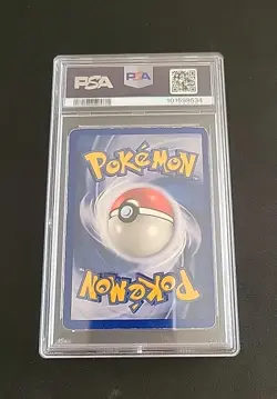 1999 POKEMON BASE SET 1ST EDITION #8 MACHAMP-HOLO PSA 1 Holo 8/102 - Image 8