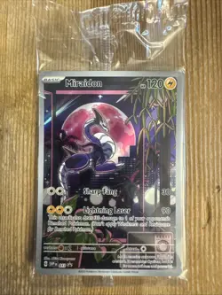 Miraidon - SVP013 - Pokemon Scarlet & Violet Promo SEALED Holo Card NM - Image 1