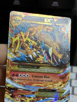 M Charizard EX 107/106 SECRET RARE XY Flashfire 2014 Holo Pokémon Card TCG - Image 16