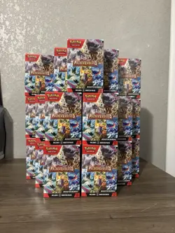 Pokemon Paldea Evolved Scarlet and Violet Booster Bundle Sealed Lot Of 25 - Image 1