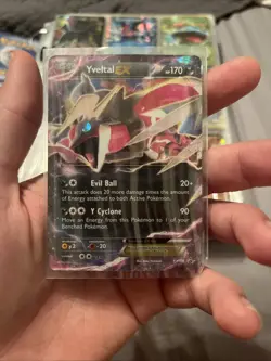 2016 Pokemon XY Black Star Promo #XY150 Yveltal Ex Holo - Image 3