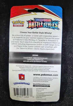 Pokémon TCG - Sword & Shield Battle Styles - Sealed Blister - 1 Pack & Promo - Image 4