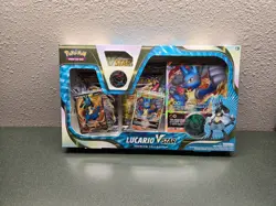 POKEMON LUCARIO VSTAR PREMIUM COLLECTION BOX FACTORY SEALED - Image 1