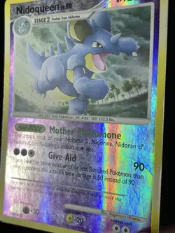 Nidoqueen 31/123 Mysterious Treasures Reverse Holo Rare Pokemon Card MP - Image 5