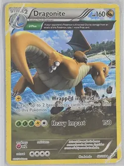 Dragonite (52 Delta) 52/108 Non-Holo Rare XY - Roaring Skies Pokémon Card - Image 1