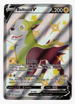 Boltund V SWSH085 - Near Mint - SWSH Black Star Promos Pokemon Card - Image 1