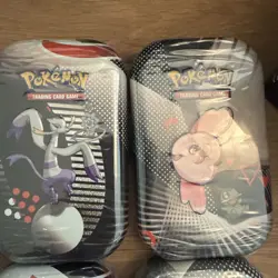 Pokemon Scarlet & Violet Black Bolt &White Flare  Sealed 6 Tins Lot NEW - Image 11