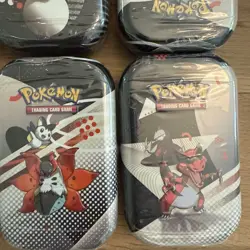 Pokemon Scarlet & Violet Black Bolt &White Flare  Sealed 6 Tins Lot NEW - Image 7
